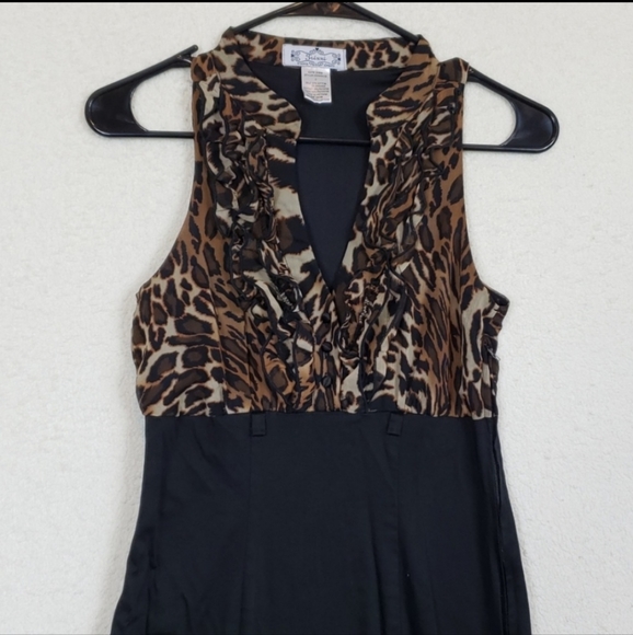 Trixxi animal print dress, size 3 - Picture 2 of 6